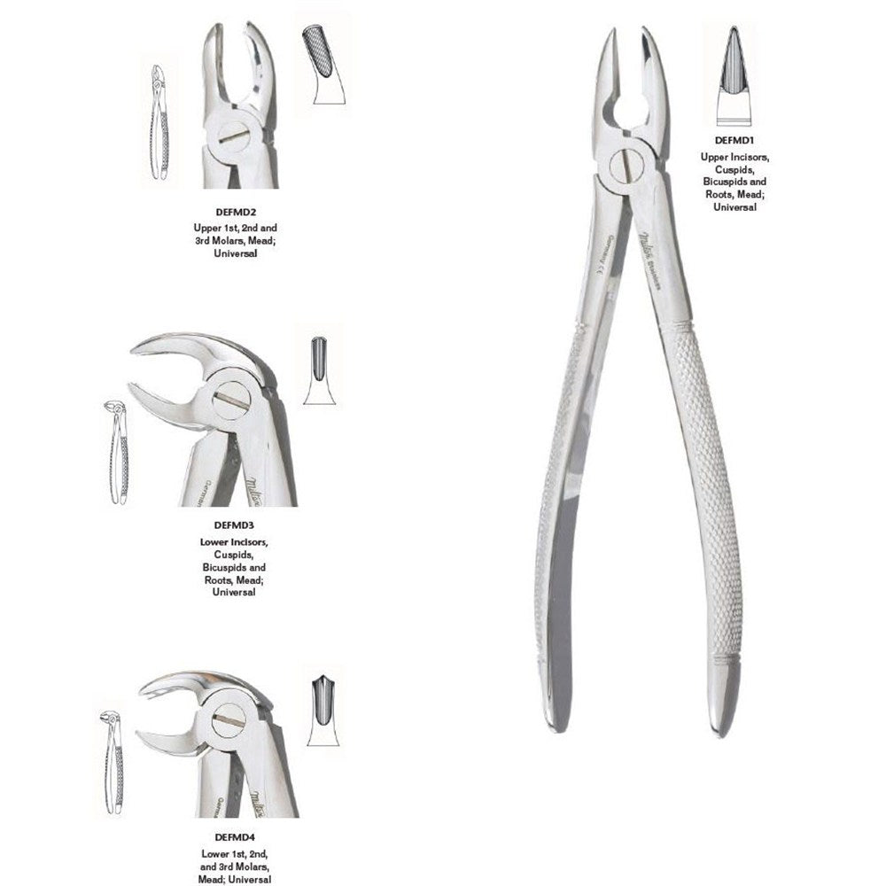 MILTEX MEAD Extracting Forceps, English pattern. MPN: DEFMD1 - Image 2