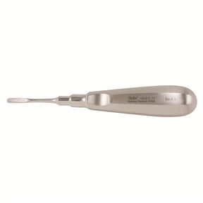MILTEX Dental Root Elevator Beck 4mm Straight Tip. MPN: DELB3
