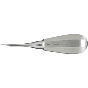 MILTEX Luxating Elevator, Luxator- curved tip 3 mm. MPN: DELLUXC3