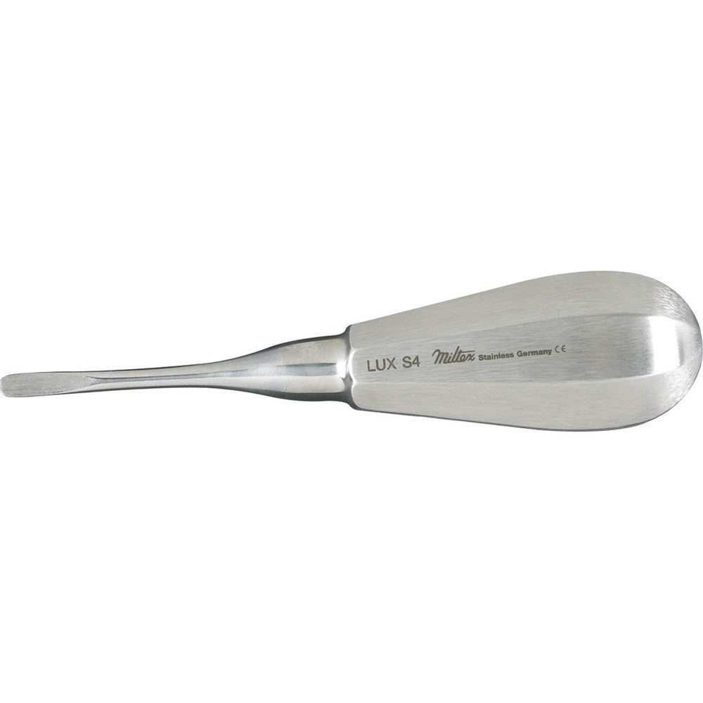 MILTEX Luxating Elevator, Luxator- straight tip 4 mm. MPN: DELLUXS4