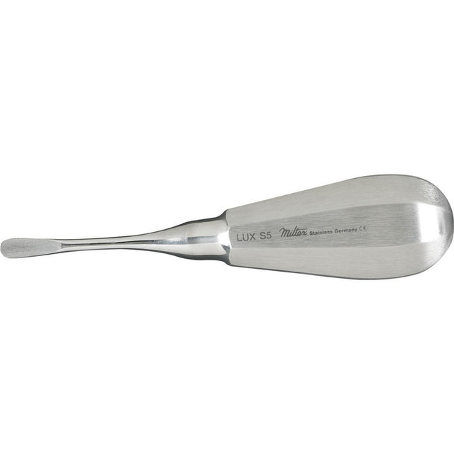 MILTEX Luxating Elevator, Luxator- straight tip 5 mm. MPN: DELLUXS5
