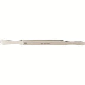 MILTEX 23 SELDIN Periosteal Elevator. 7 3/4" (19.7 cm), double end, slightly curved blades, 10 mm & 13mm wide. MPN: DELS23