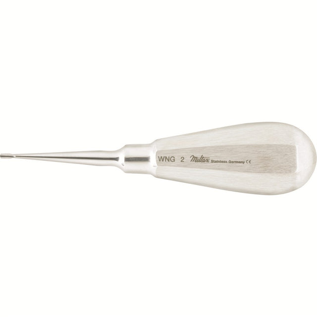 MILTEX Veterinary Winged Dental Elevator, Size 2mm. MPN: DELWNG2
