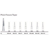 MILTEX Tungsten Carbide Bur, Plain Fissure Taper, Friction Grip (10/pk). MPN: DFG169L