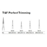 MILTEX Trimming & Finishing Bur, Perfect Trimming, 7613, Friction Grip, 19 mm long. MPN: DFG7613-5