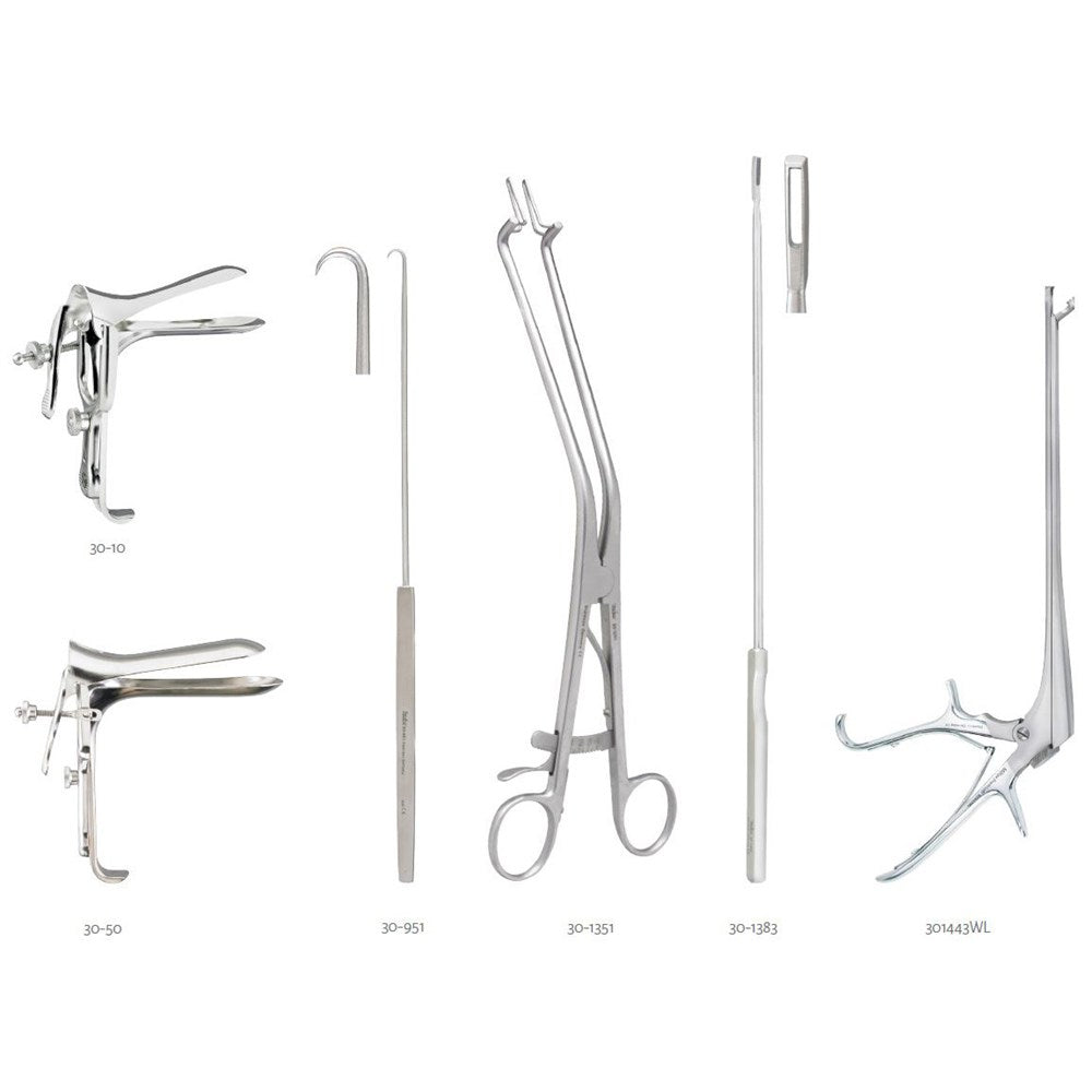 MILTEX Delicate Colposcopy Instrument Setup. MPN: IS103