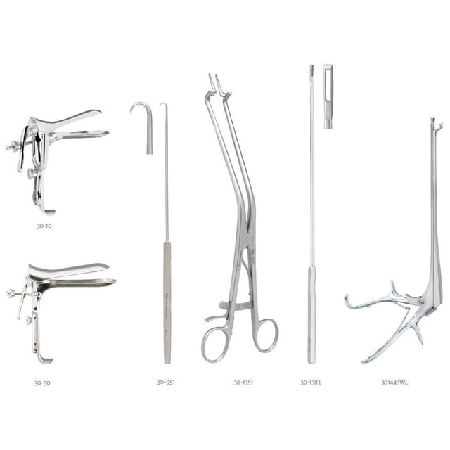MILTEX Delicate Colposcopy Instrument Setup. MPN: IS103