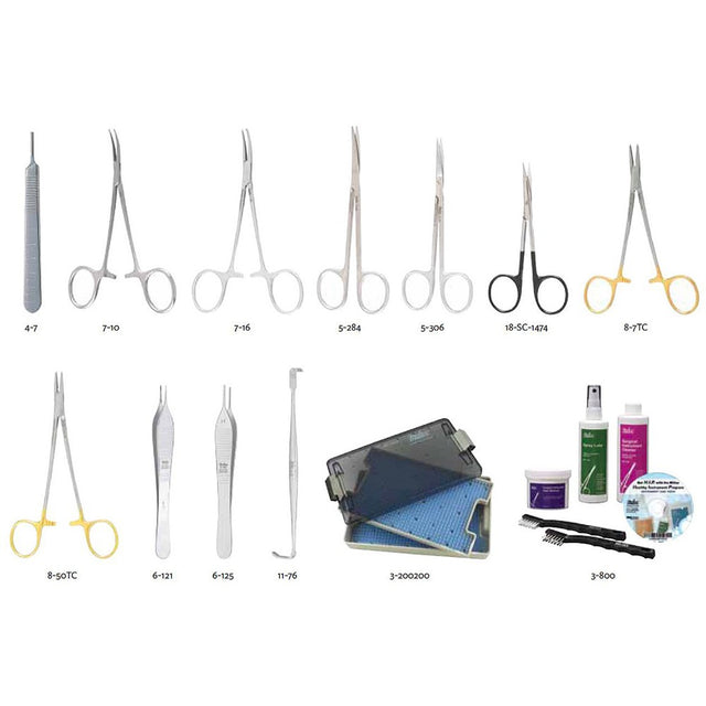 MILTEX Supplemental Phlebectomy Instrument Procedure Setup. MPN: IS104