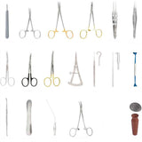 MILTEX PADGETT Blepharoplasty Instrument Setup. MPN: IS116