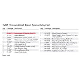 MILTEX PADGETT TUBA (Transumbilical) Breast Augmentation Instrument Setup. MPN: IS120 - Image 2