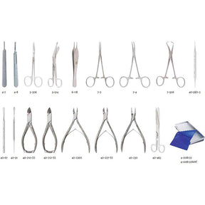 MILTEX General Podiatry Instrument Setup. MPN: IS124