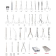 MILTEX Podiatry Small Bone Instrument Setup. MPN: IS129