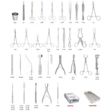 MILTEX Podiatry Small Bone Instrument Setup. MPN: IS129