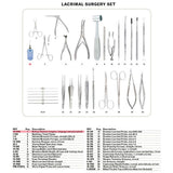 MILTEX Lacrimal Surgery Instrument Setup. MPN: IS140 - Image 2