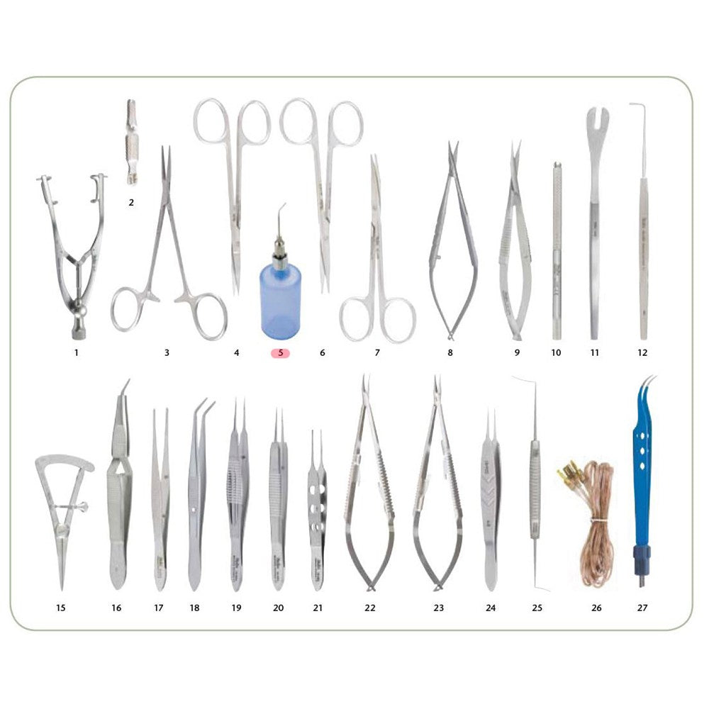 MILTEX Vitreoretinal Surgery Instrument Setup. MPN: IS141