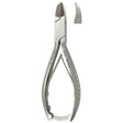 MeisterHand Nail Nipper, 5-3/4" (145mm), concave jaws, double spring, stainess. MPN: MH40-210-SS