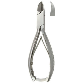 MeisterHand Nail Nipper, 5-3/4" (145mm), concave jaws, double spring, stainess. MPN: MH40-210-SS