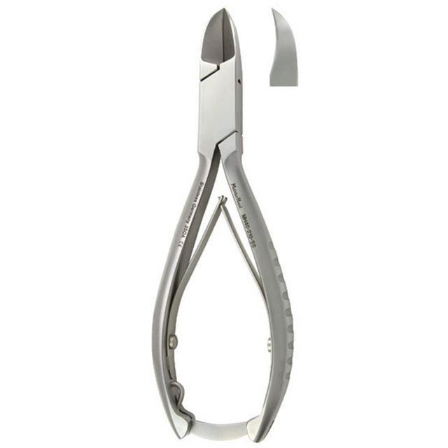 MeisterHand Nail Nipper, 5-3/4" (145mm), concave jaws, double spring, stainess. MPN: MH40-210-SS