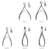 MeisterHand Nail Nipper, 5-3/4" (145mm), concave jaws, double spring, stainess. MPN: MH40-210-SS - Image 2
