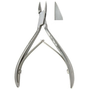 MeisterHand Nail Nipper, 4-1/8" (104mm), straight jaws, double spring, stainless. MPN: MH40-224