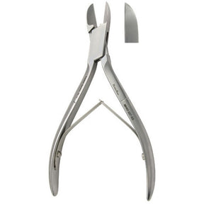 MeisterHand Nail Nipper, 6" (151mm), heavy straight jaws, double spring, stainless. MPN: MH40-227-SS