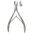 MeisterHand Tissue & Cuticle Nipper, 4" (101mm), convex jaws. MPN: MH40-245-SS