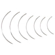 Miltex Regular Surgeon's Needle, Size 13, ⅜ Circle, Cutting Edge, 12/pk. MPN: MS140-13