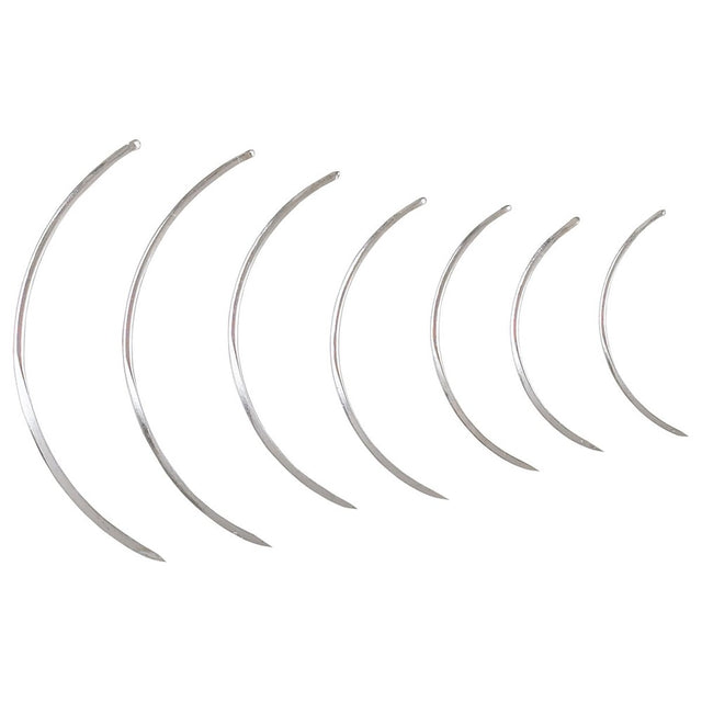 Miltex Regular Surgeon's Needle, Size 13, ⅜ Circle, Cutting Edge, 12/pk. MPN: MS140-13