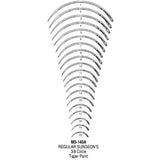 Miltex Regular Surgeon's Needle, Size 15, ⅜ Circle, Taper Point, 12/pk. MPN: MS140A-15