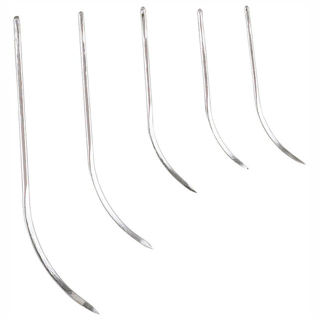 Miltex Regular Surgeon's Needle, Size 10, Half Curved, Cutting Edge, 12/pk. MPN: MS141-10