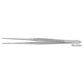 PADGETT Waugh Dissecting Forceps, 7" (178mm), Serrated Jaws, 1x2 Teeth. MPN: PM-0346