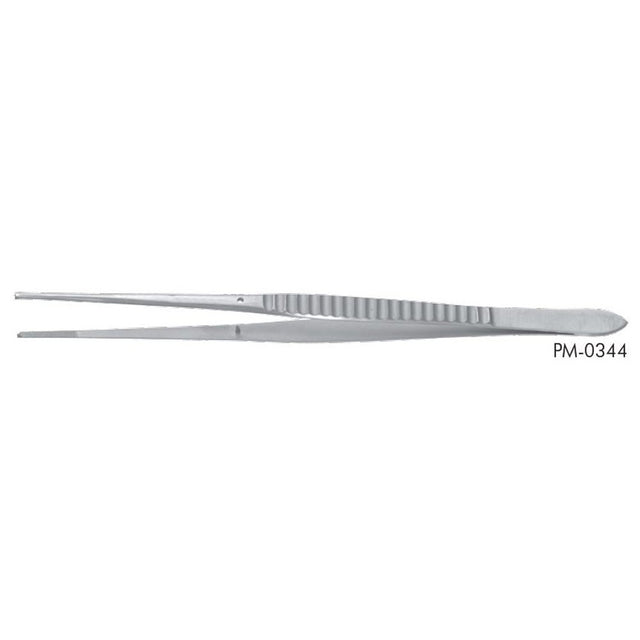 PADGETT Waugh Dissecting Forceps, 7" (178mm), Serrated Jaws, 1x2 Teeth. MPN: PM-0346