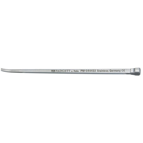 PADGETT Mini-Osteotome, Curved, Length 5" (127mm), Width 10mm. MPN: PM-044430