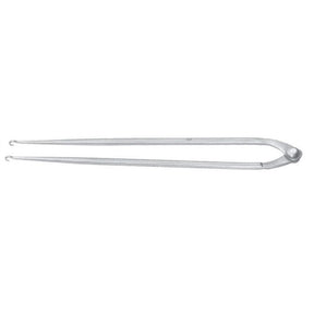 PADGETT Humby Double Skin Hook, 2 Sharp Hooks, Hinged for Adjustable Width, Length= 4-3/4" (121 mm), Hook= 3 mm. MPN: PM-0542