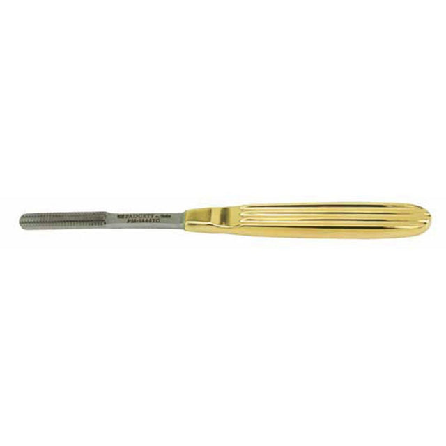 PADGETT McIndoe Nasal Rasp, 6-1/2" (166mm) Tungsten Carbide, Straight, 7.5mm wide, Forward Cut. MPN: PM-1444TC