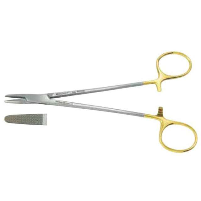 PADGETT Mayo-Hegar Needle Holder, 7¼" (18.7 cm), Serrated Jaws, Tungsten Carbide. MPN: PM-2130