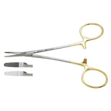 PADGETT Olsen-Hegar Needle Holder with Suture Scissors, 4¾" (12 cm), Smooth Jaws, Tungsten Carbide. MPN: PM-2165