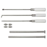 PADGETT Transumbilical Breast Augmentation (TUBA) Set, Includes 5 complete instruments. MPN: PM-21970