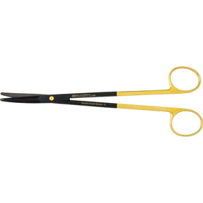 PADGETT Gorney Ceramic Scissors, SuperCut, Tungsten Carbide, Curved, Blunt Flat Tips, Saber-Back Blades, L= 7-1/2" (191 mm). MPN: PM-21SC608CTC