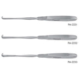 PADGETT Obwegeser Mandibular Periosteal Stripper, 8" (203mm), 7mm Tip, J-hook. MPN: PM-2232