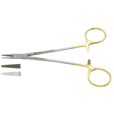 PADGETT DeBakey Needle Holder, 7" (18 cm), Serrated Jaws, Tungsten Carbide. MPN: PM-2322