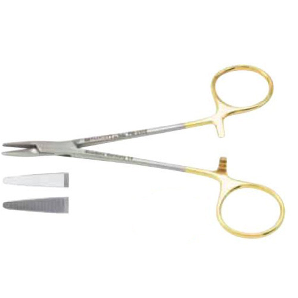 PADGETT Webster Needle Holder, 4¾" (11.8 cm), Delicate Smooth Jaws, Tungsten Carbide. MPN: PM-2405