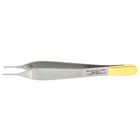 PADGETT Gorney-Adson Tissue Forceps, 4-3/4" (120mm), with Tying Platform, 1x2 Teeth. MPN: PM-2511
