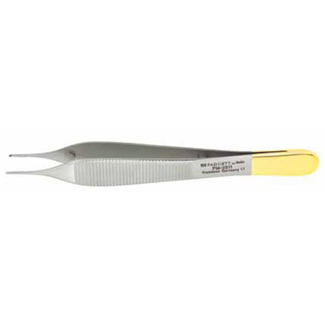 PADGETT Gorney-Adson Tissue Forceps, 4-3/4" (120mm), with Tying Platform, 1x2 Teeth. MPN: PM-2511