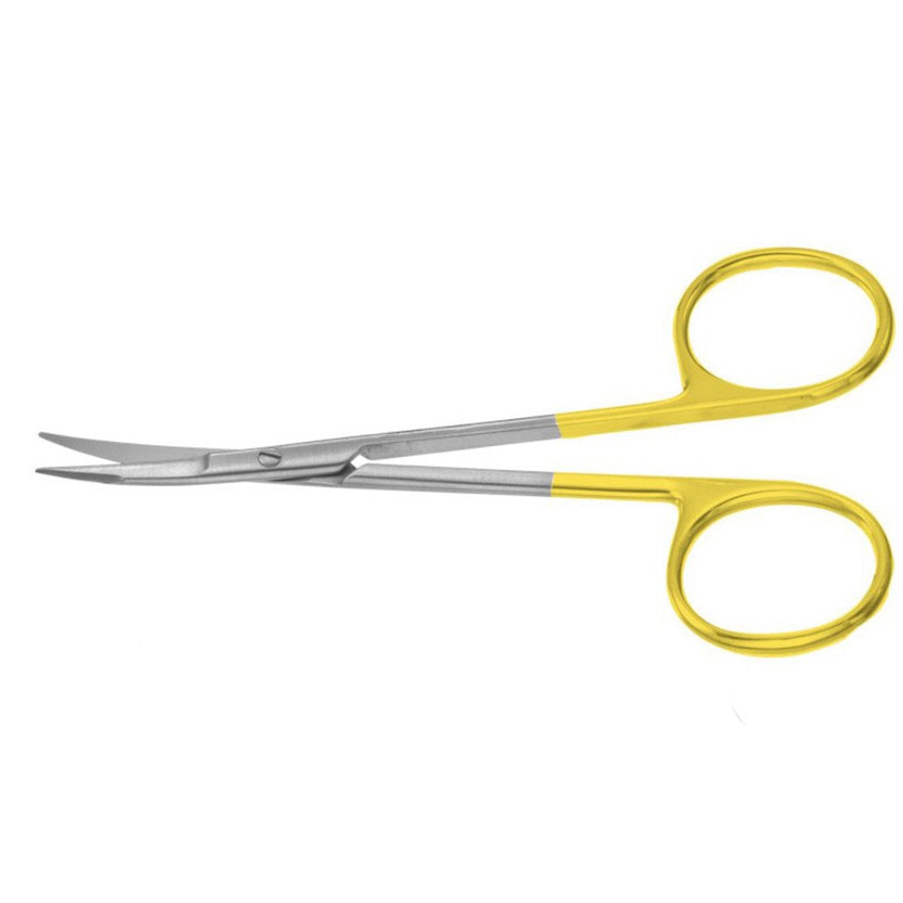 PADGETT Kaye Blepharoplasty Scissors, 4-1/2" (113mm), Curved, Serrated, Tungsten Carbide. MPN: PM-29065
