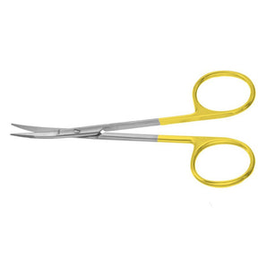 PADGETT Kaye Blepharoplasty Scissors, 4-1/2" (113mm), Curved, Serrated, Tungsten Carbide. MPN: PM-29065