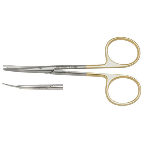 PADGETT Greenberg Par Scissors, Tungsten Carbide, Curved, 1 Serrated Blade, Length= 4-1/2" (114 mm). MPN: PM-2908