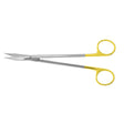 PADGETT Davis Scissors, Tungsten Carbide, Sharp, Curved, 1 Serrated Blade, Length= 7" (178 mm). MPN: PM-2946