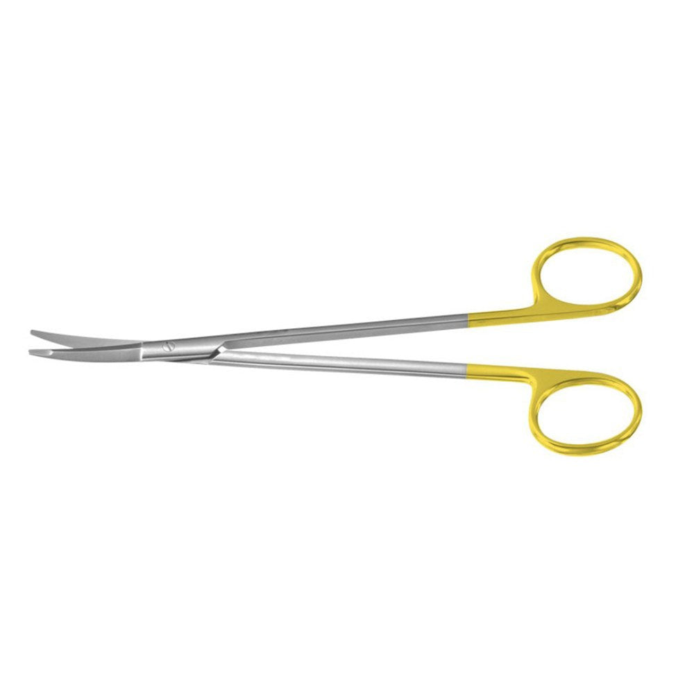 PADGETT Kaye Rhytidectomy (Face Lift) Scissors, 7" (179mm), Curved, Tungsten Carbide, One Serrated Blade. MPN: PM-29765