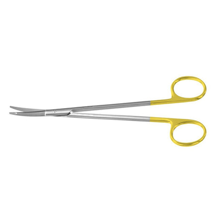 PADGETT Kaye Rhytidectomy (Face Lift) Scissors, 7" (179mm), Curved, Tungsten Carbide, One Serrated Blade. MPN: PM-29765